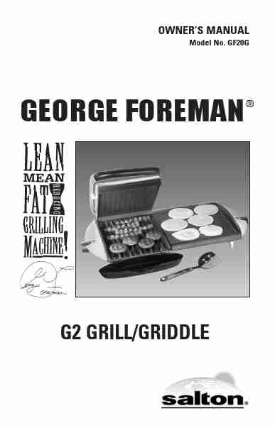 George Foreman Griddle GF20G-page_pdf
